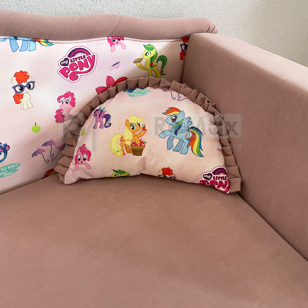 Дитячий диван розкладний Сімба (Simple 3/Little Pony Magic) 80х190 - Зображення 4