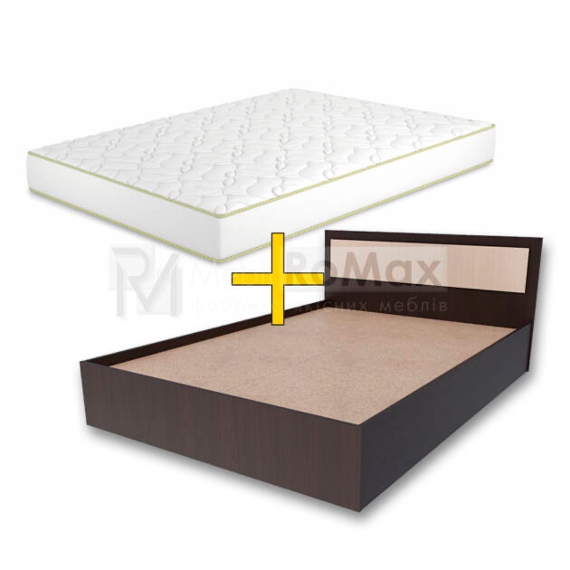 Кровать из ДСП Direct + Матрас Kozak (140х200)