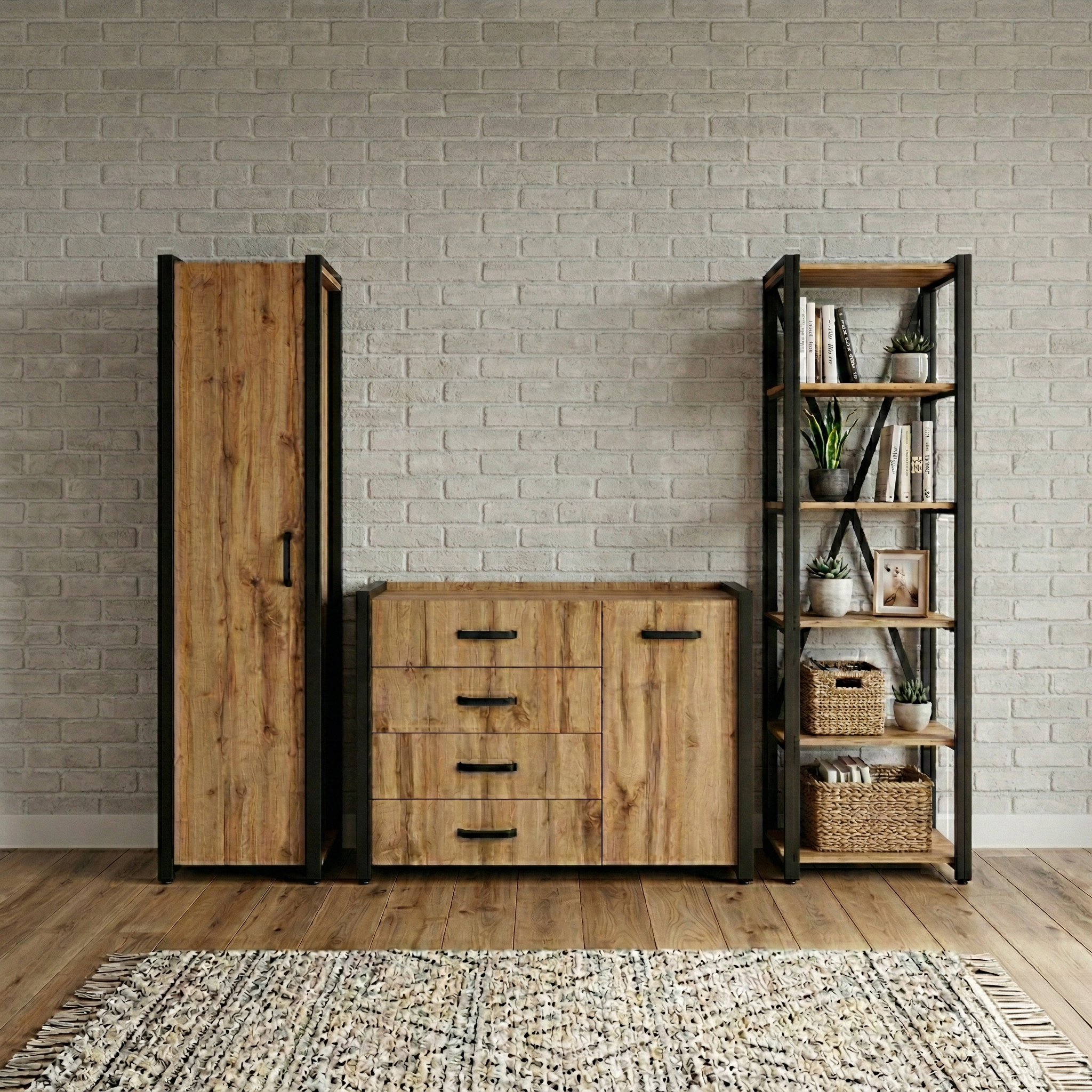 Гостиная Loft комплектация 06
